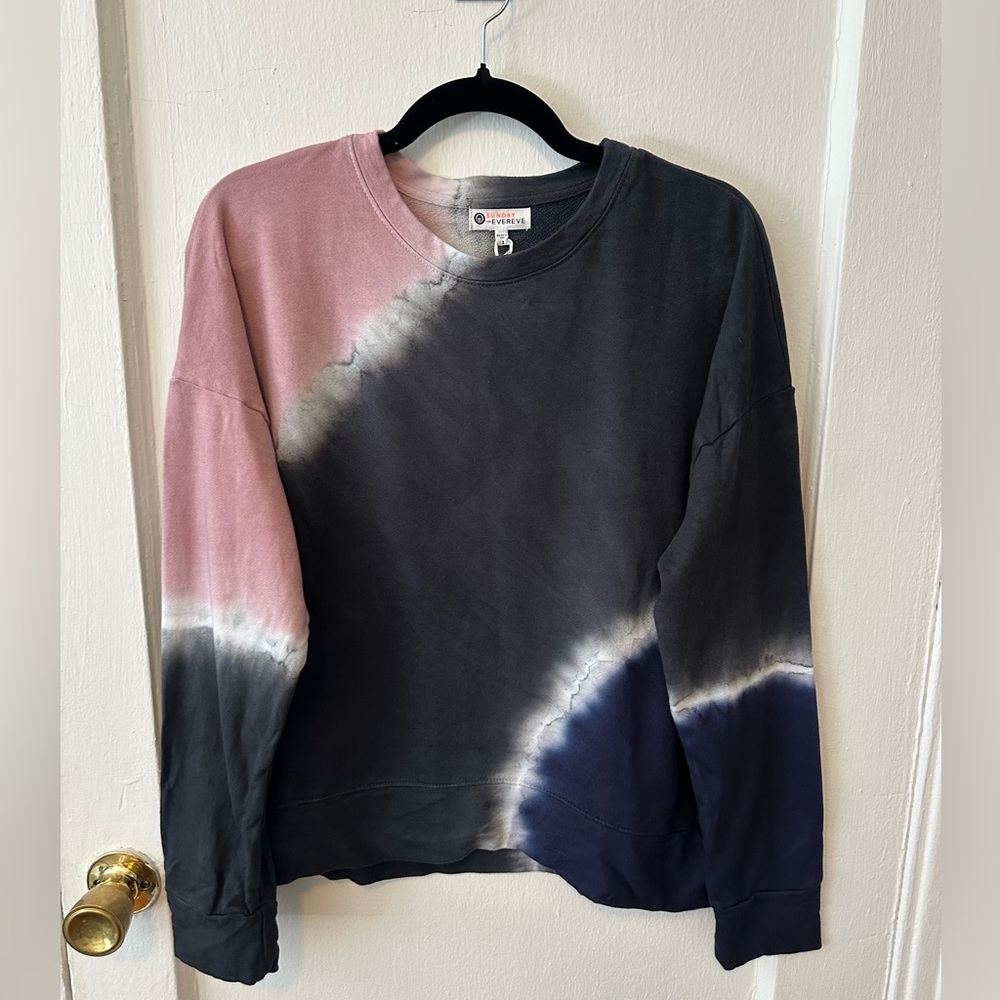Sundry Tie Dye Sweatshirt for Evereve. Size 3/ Large. NWT